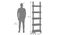 Austen Bookshelf Display Unit 45-Book Capacity (Danish Walnut Finish) by Urban Ladder - - 