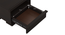 Ohio Bedside Table Finish- Mango Moghany -Metal Channel (Mango Mahogany Finish) by Urban Ladder - - 