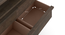 Ohio chest of drawers in American Walnut with Metal Channel (Danish Walnut Finish) by Urban Ladder - - 
