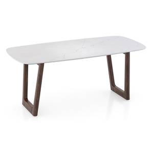 Adria 6 Seater Carrara White Dining Table