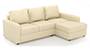 Apollo Sofa Set (Cream, Leatherette Sofa Material, Compact Sofa Size, Soft Cushion Type, Sectional Sofa Type, Sectional Master Sofa Component, Regular Back Type, Regular Back Height) by Urban Ladder - - 100744