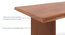 Heston Solid Wood 6 Seater Dining Table with Rochelle Lounge Chairs (Acacia Finish, Marengo Grey Velvet, 6 No of Chairs, 6 Table Seating Capacity) by Urban Ladder - - 1007566