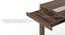Atlas Crest Storage Solid Wood 6 Seater Dining Table with Reed Dining Chair Set (Grey Floral, Danish Walnut Finish, 6 No of Chairs, 6 Table Seating Capacity) by Urban Ladder - Design 1 Side View - 1007952