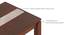 Atlas Crest Storage Solid Wood 6 Seater Dining Table with set of 6 Casey Swivel Dining Chair (HONEY Finish, Beige - Tan, 6 No of Chairs, 6 Table Seating Capacity) by Urban Ladder - Ground View Design 1 - 1007958