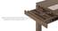 Atlas Crest Storage Solid Wood 4 Seater Dining Table with Set of 4 Casey Swivel Dining Chair (DUAL TONE, Danish Walnut Finish, 4 No of Chairs, 4 Table Seating Capacity) by Urban Ladder - Rear View Design 1 - 1007969
