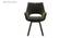 Atlas Solid Wood 4 Seater Dining Table with set of 4 Casey Swivel Dining Chair (DUAL TONE, HONEY Finish, 4 No of Chairs, 4 Table Seating Capacity) by Urban Ladder - Design 1 Close View - 1007997