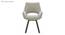 Atlas Crest Storage Solid Wood 6 Seater Dining Table with set of 6 Casey Swivel Dining Chair (HONEY Finish, Beige - Tan, 6 No of Chairs, 6 Table Seating Capacity) by Urban Ladder - Design 1 Close View - 1008020