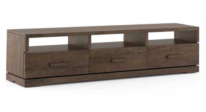 Carmond Tv unit Danish Walnut (50 Inch Size, Danish Walnut Finish) by Urban Ladder - - 