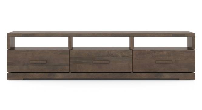 Carmond Tv unit Danish Walnut (50 Inch Size, Danish Walnut Finish) by Urban Ladder - - 