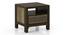 Masai Solid Wood Bedside Table In American Walnut - 2 Tone Finish (American Walnut Finish) by Urban Ladder - - 