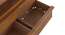 Ohio chest of drawer -Finish- Danish Walnut-Metal Channel (Amber Walnut Finish) by Urban Ladder - - 