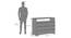 Ohio chest of drawer -Finish- Danish Walnut-Metal Channel (Amber Walnut Finish) by Urban Ladder - Dimension - 