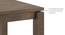 Atlas Solid Wood 4 Seater Dining Table with Casey Swivel Dining Chair set of 4 (DUAL TONE, Danish Walnut Finish, 4 No of Chairs, 4 Table Seating Capacity) by Urban Ladder - Storage Image - 1008600
