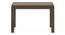 Atlas Crest Solid Wood 4 Seater Dining Table with set of 4 Casey Swivel Dining Chair (DUAL TONE, Danish Walnut Finish, 4 No of Chairs, 4 Table Seating Capacity) by Urban Ladder - Design 1 Zoomed Image - 1008651