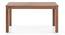 Arlo Teak Wood Dining Table Finish - Teak (Teak Finish, Six Seater) by Urban Ladder - - 