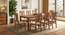 Arlo Teak Wood Dining Table Finish - Teak (Teak Finish, Eight Seater) by Urban Ladder - - 