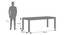 Arlo Teak Wood Dining Table Finish - Teak (Teak Finish, Eight Seater) by Urban Ladder - - 