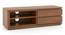 Vector TV Unit -Finish- Amber Walnut -Metal Channel (Amber Walnut Finish, 40 Inch Size) by Urban Ladder - - 