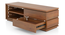 Vector TV Unit -Finish- Amber Walnut -Metal Channel (Amber Walnut Finish, 40 Inch Size) by Urban Ladder - - 