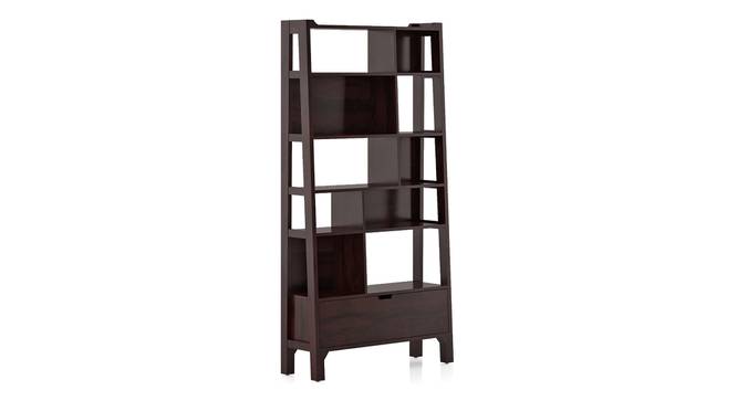 Alberto Solid Wood Bookshelf/Display Unit (Mahogany Finish) by Urban Ladder - - 
