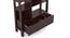 Alberto Solid Wood Bookshelf/Display Unit (Mahogany Finish) by Urban Ladder - - 
