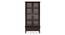 Malabar Bookshelf Display Cabinet 55-book capacity With Buyback no Mango mahogany -Metal Channel (Mango Mahogany Finish) by Urban Ladder - - 