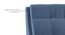 Stanhope Upholstery hydraulic King size bed in Baltic Blue premium chenille (Queen Bed Size, Baltic Blue Premium Chenille Fabric) by Urban Ladder - - 1009649