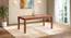 Atlas Crest Storage Solid Wood Dining Table (Honey Finish, Six Seater) by Urban Ladder - - 1009665
