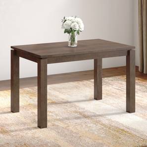 Wooden Tables Design Atlas 4 Seater Danish Walnut Dining Table