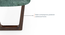 Adria Jade Green Marble 6 Seater Dining Table (Six Seater, Jade Green Finish) by Urban Ladder - - 