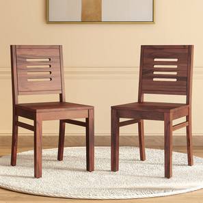 urban ladder Arlo Solid Wood Dining Chair set of in Sienna Teak Finish-picture-16