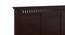 Fidora Solid Wood King Hydraulic storage bed In Teak finish (Mahogany Finish, King Bed Size, Hydraulic Storage Type) by Urban Ladder - - 