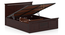 Fidora Solid Wood King Hydraulic storage bed In Teak finish (Mahogany Finish, King Bed Size, Hydraulic Storage Type) by Urban Ladder - - 