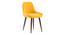Anderson Solid Wood 8-Seater Dining Table with Rickman Lounge Chair Set (Matty Yellow, Danish Walnut Finish, 8 No of Chairs, 8 Table Seating Capacity) by Urban Ladder - - 