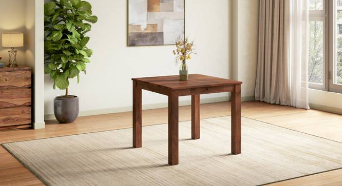 Arlo Teak Wood Dining Table (Teak Finish, Four Seater) by Urban Ladder - - 