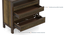 Masai Solid Wood Chest Of Drawers In American Walnut - 2 Tone Finish (American Walnut Finish) by Urban Ladder - - 