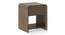 Hiro solid wood bedside table in Danish Walnut finish (Danish Walnut Finish) by Urban Ladder - - 
