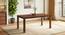 Arlo Teak Wood Dining Table (With Storage, Six Seater, Sienna Teak Finish) by Urban Ladder - - 