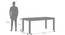 Arlo Teak Wood Dining Table (With Storage, Six Seater, Sienna Teak Finish) by Urban Ladder - - 