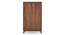 Webster Shoe Cabinet With Lock (24 Pair Capacity, Sheesham Finish) by Urban Ladder - Cross View Design 1 - 1009974