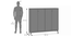 Webster Shoe Cabinet With Lock (48 Pair Capacity, Sheesham Finish) by Urban Ladder - Dimension - 1009983