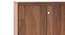 Webster Shoe Cabinet With Lock (24 Pair Capacity, Sheesham Finish) by Urban Ladder - Rear View Design 1 - 1010000