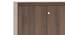 Webster Shoe Cabinet With Lock (32 Pair Capacity, Classic Walnut Finish) by Urban Ladder - Rear View Design 1 - 1010002
