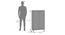 Webster Shoe Cabinet With Lock (24 Pair Capacity, Sheesham Finish) by Urban Ladder - Dimension - 1010003