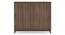 Webster Shoe Cabinet With Lock (48 Pair Capacity, Classic Walnut Finish) by Urban Ladder - Cross View Design 1 - 1010015