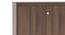 Webster Shoe Cabinet With Lock (48 Pair Capacity, Classic Walnut Finish) by Urban Ladder - Rear View Design 1 - 1010022