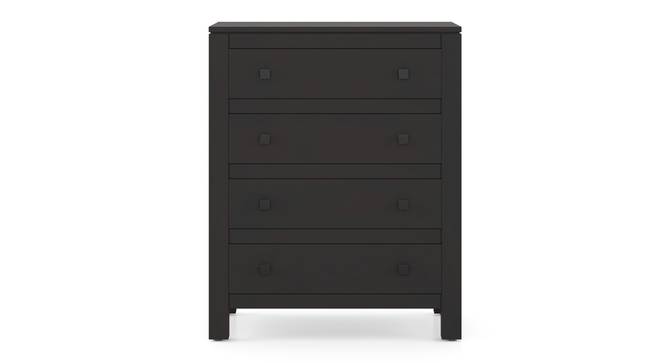 Walter Chest of Drawers Finish Amber Walnut -metal channel (Mango Mahogany Finish) by Urban Ladder - - 