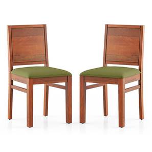 urban ladder Atlas Solid Wood Dining Chair set of 2 in Honey Finish-picture-26