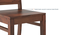 Arlo Teak Wood 6 Seater Dining Table With Arlo Dining Chair (Teak Finish, Natural, 6 No of Chairs, 6 Table Seating Capacity) by Urban Ladder - - 