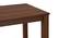 Arlo Teak Wood 6 Seater Storage Dining Table With Tessa Dining Chair (Teak Finish, Wheat Brown, 6 No of Chairs, 6 Table Seating Capacity) by Urban Ladder - - 